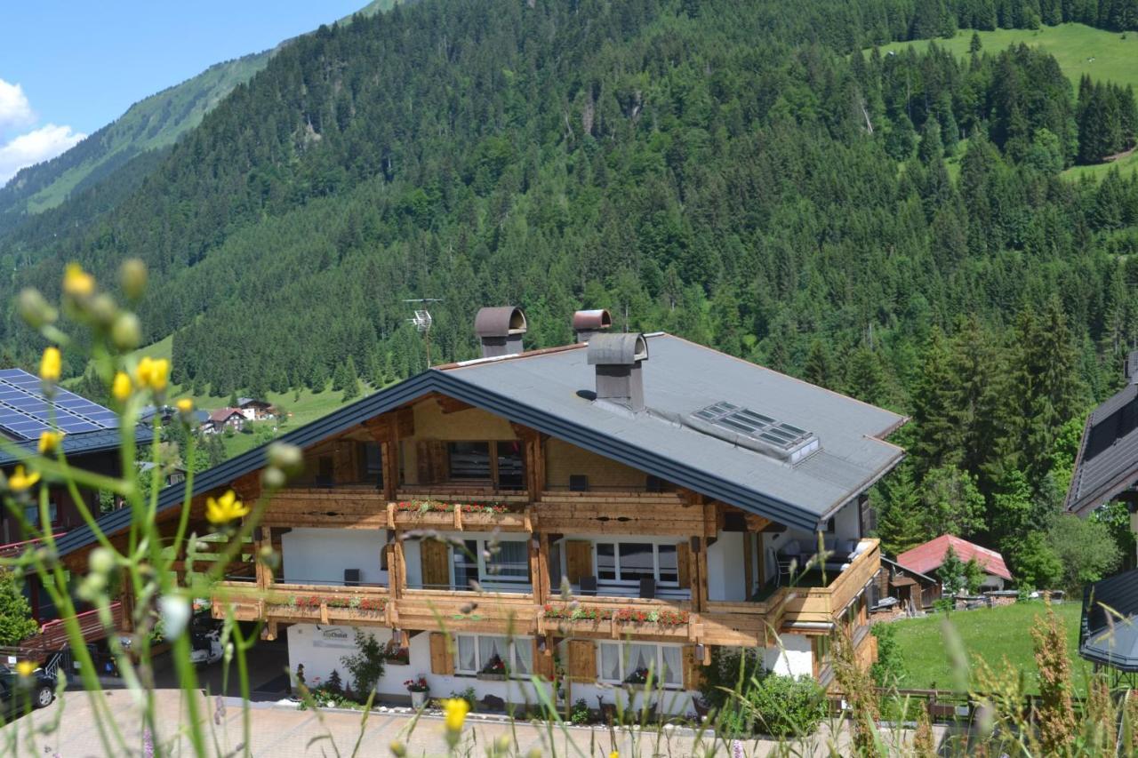 Alp-Chalet Hirschegg  Buitenkant foto