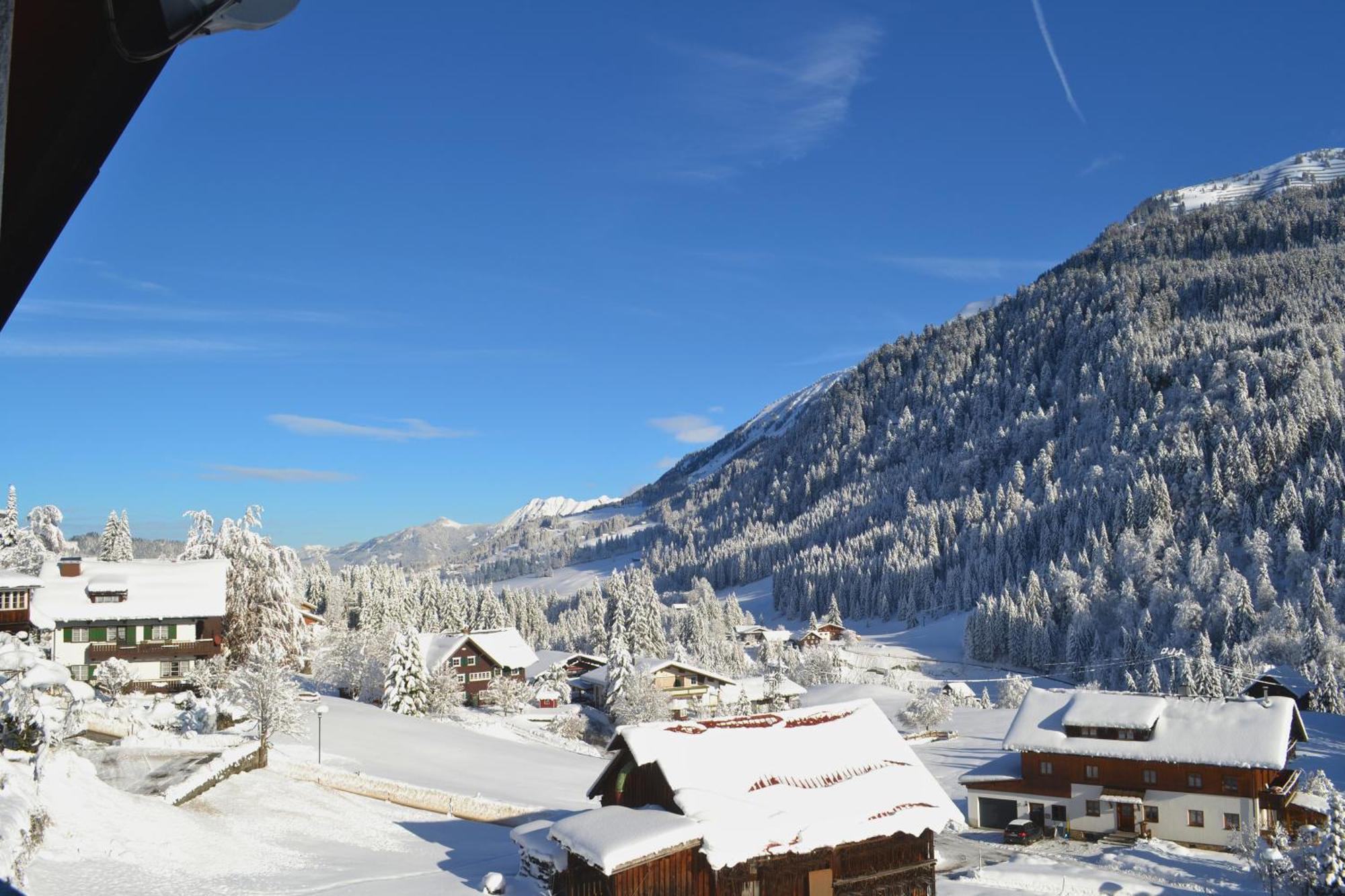 Alp-Chalet Hirschegg  Buitenkant foto